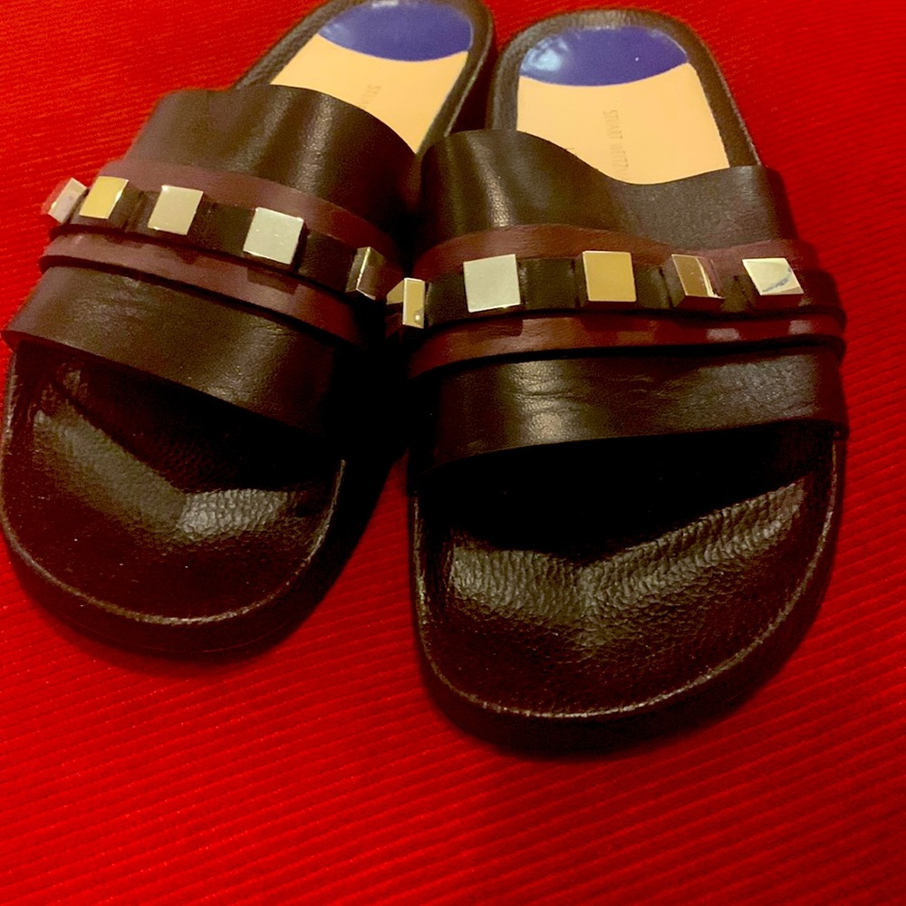 Stuart Weitzman Marina slide.